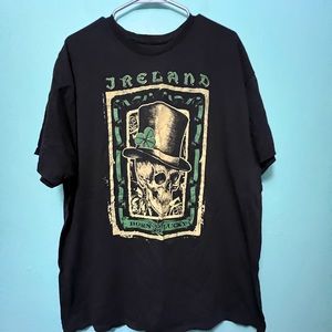 Ireland born lucky size 2 XL T-shirt